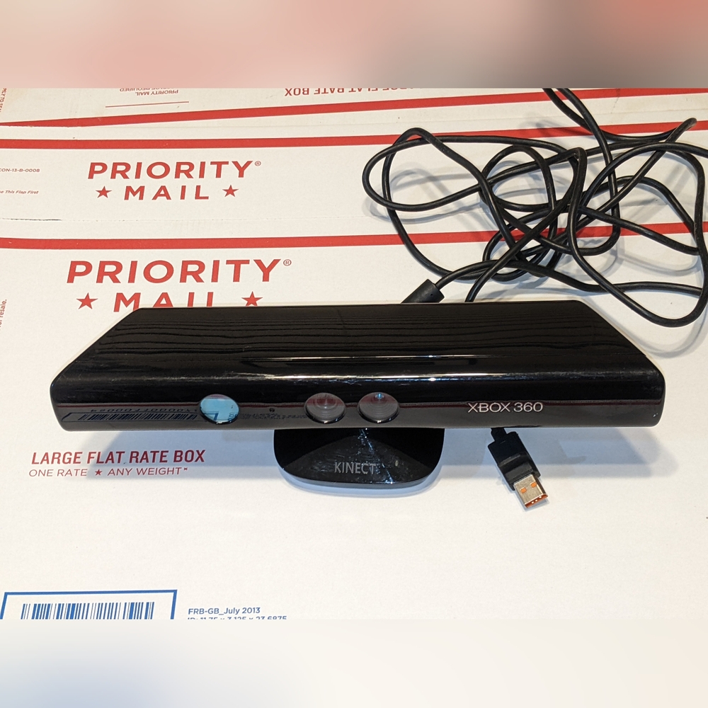 Official Microsoft Xbox 360 Kinect Motion Sensor Bar ~Tested & works Great!